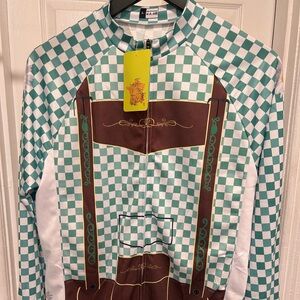 Women’s Cycling Jersey – Oktoberfest / Bavarian Style – Full Zip